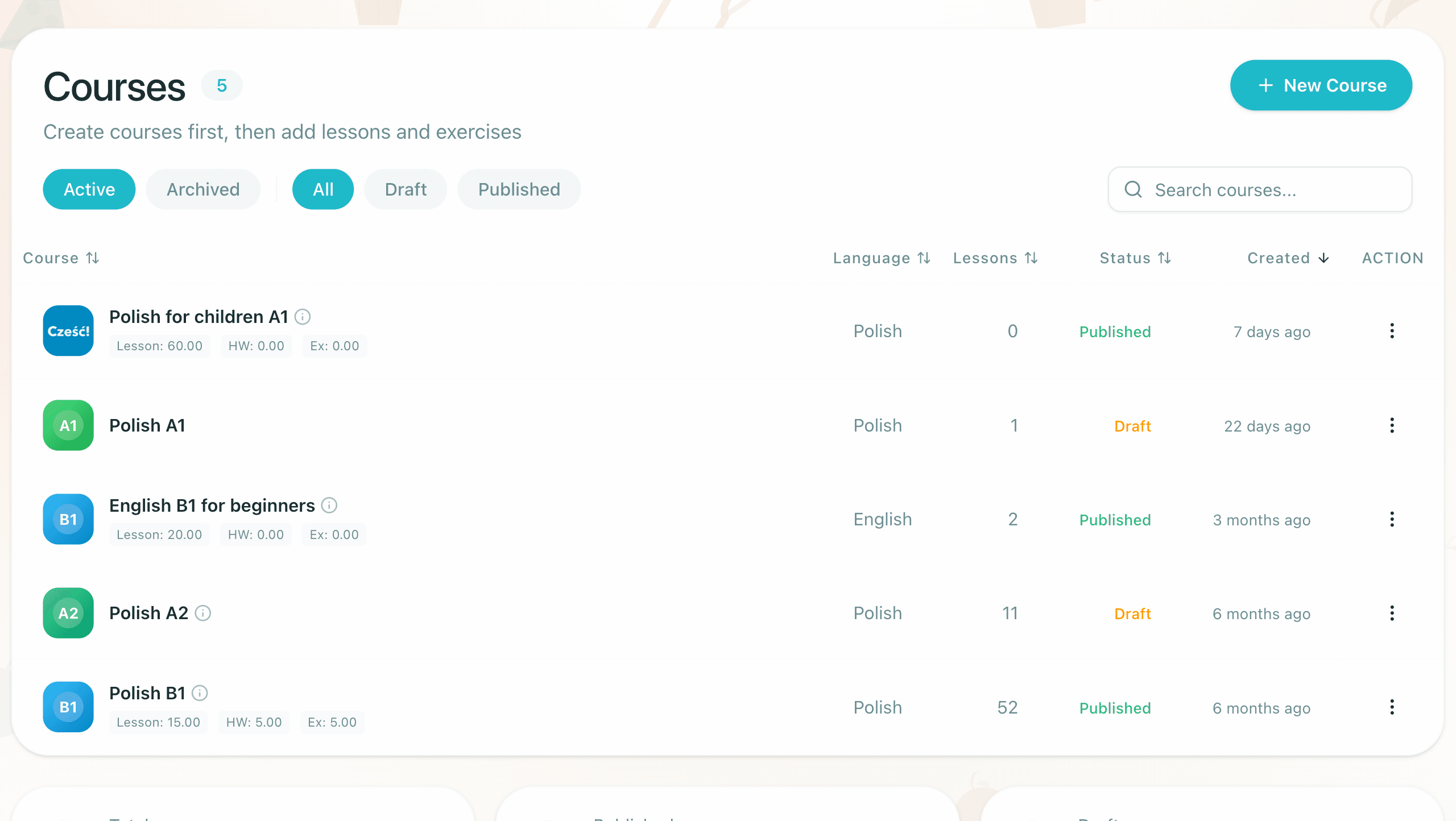 Speakly.PRO Programs — multiple programs management page