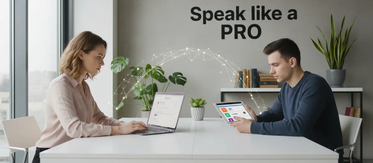 Speakly.PRO team collaborating on language education