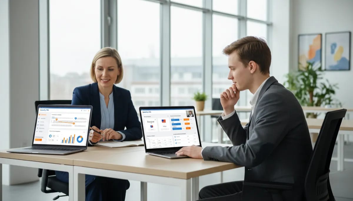 Speakly.PRO Interface Dashboard